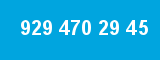 929 470 29 45 929 470 29 45